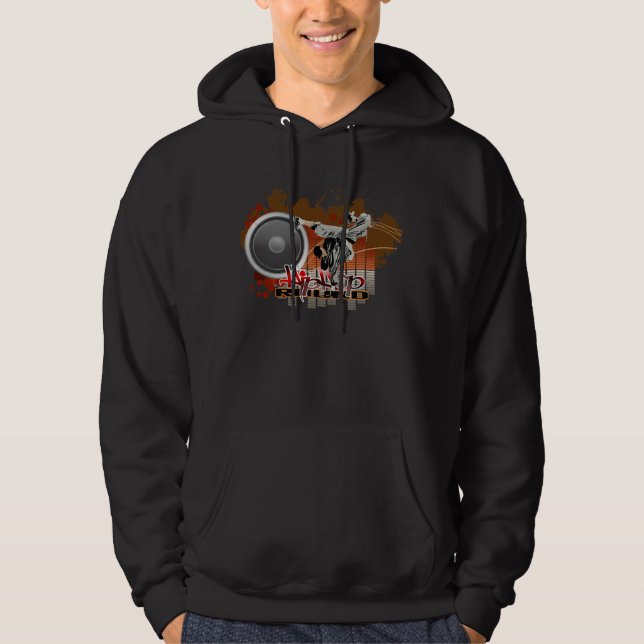 Hip Hop - Dark Hoodie (Front)