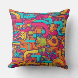 Hip hop design cushion