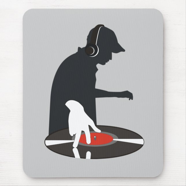 hip hop DJ Mousepad (Front)