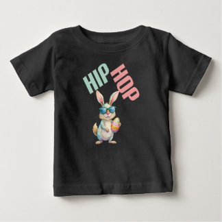 Hip Hop Easter Bunny Baby T-Shirt