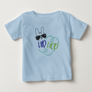 Hip-Hop Easter Bunny Baby T-Shirt