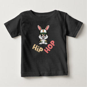 Hip Hop Easter Bunny Kids Baby T-Shirt