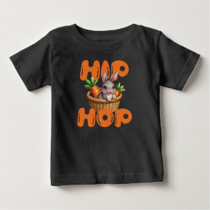 Hip Hop Easter Bunny Kids Baby T-Shirt