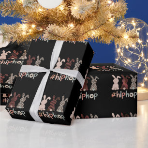 Hip Hop Easter Bunny Spring Cute Wrapping Paper