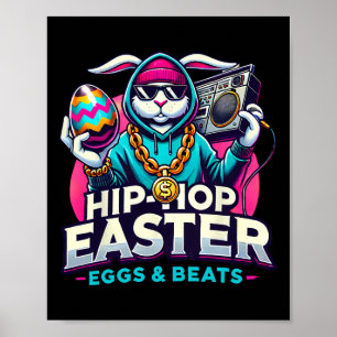Hip-hop Easter – Funny Rap Music Streetwear Tee Poster