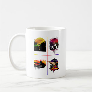 Hip Hop Elements Art MC DJ Breakdance Graffiti Coffee Mug
