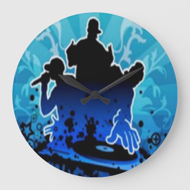 Hip Hop Encore Wall Clock (Front)