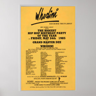 Hip Hop Flier Poster