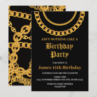 Hip Hop Gangsta Birthday Party