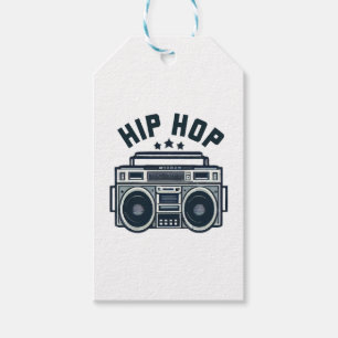 Hip hop gift tags