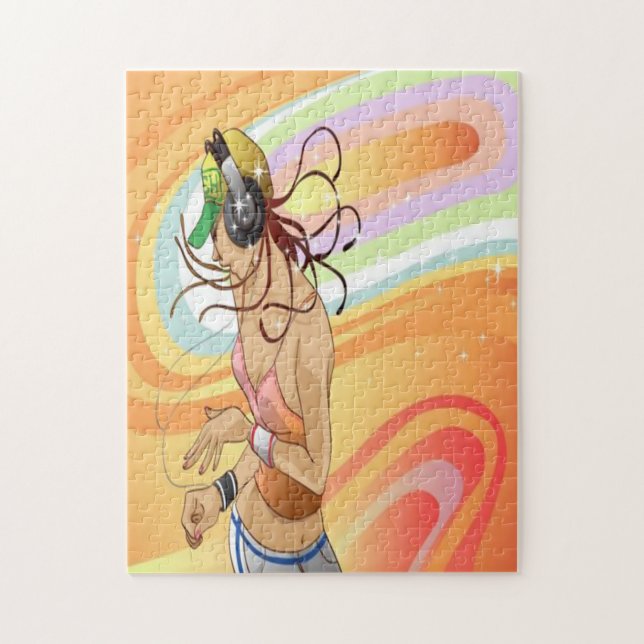 Hip Hop Girl Puzzle (Vertical)