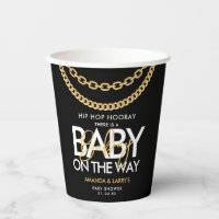 Hip Hop Gold Chain Baby Shower