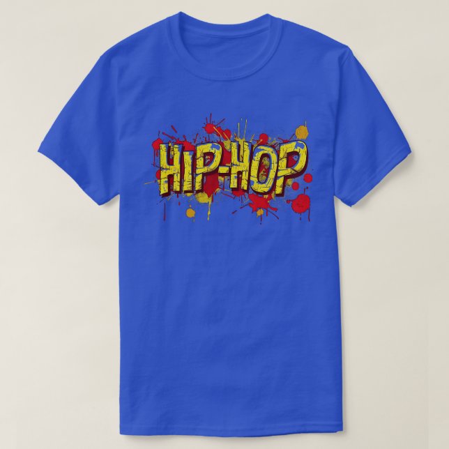 Hip Hop Graffiti T-Shirt (Design Front)