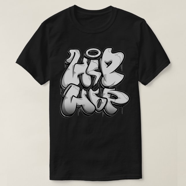 Hip Hop Graffiti T-Shirt (Design Front)