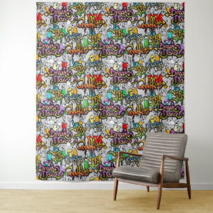 Hip Hop Graffiti tapestries