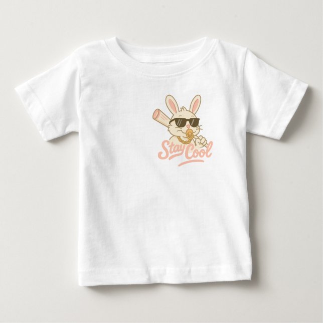  Hip Hop Hare Baby T-Shirt (Front)
