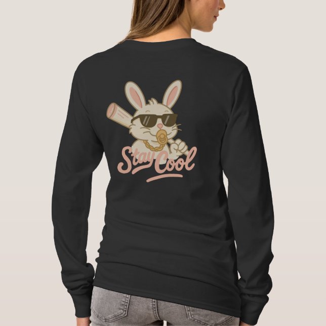  Hip Hop Hare T-Shirt (Back)