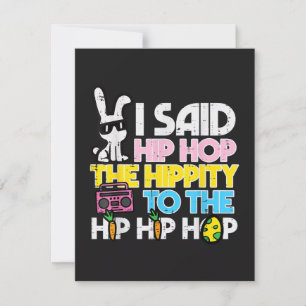 Hip Hop Hippity Easter Bunny Announcement