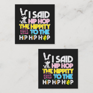 Hip Hop Hippity Easter Bunny Card
