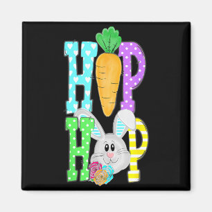 Hip hop hippity easter bunny funny graphic Hip hop Magnet