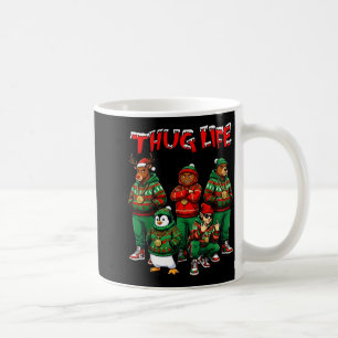Hip Hop Holiday Crew - Ugly Christmas Sweater Rap  Coffee Mug