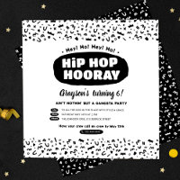 Hip Hop Hooray Birthday, 90s Old School Rap Lyric