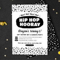 Hip Hop Hooray Birthday, 90s Old School Rap Lyric