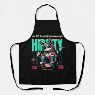 Hip-Hop Hoppity - Skater Bunny Easter Apron