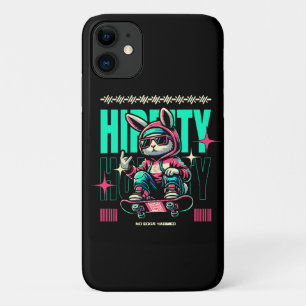Hip-Hop Hoppity - Skater Bunny Easter iPhone 11 Case