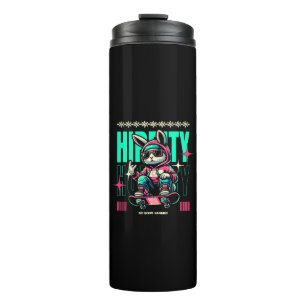 Hip-Hop Hoppity - Skater Bunny Easter Thermal Tumbler