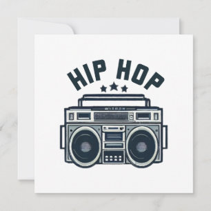 Hip hop invitation