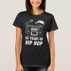 Hip Hop Music 50th Anniversary Black History DJ Da T-Shirt