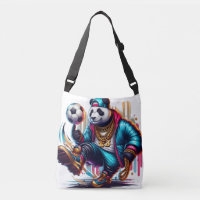 Hip Hop Panda Soccer Football Summer Sports