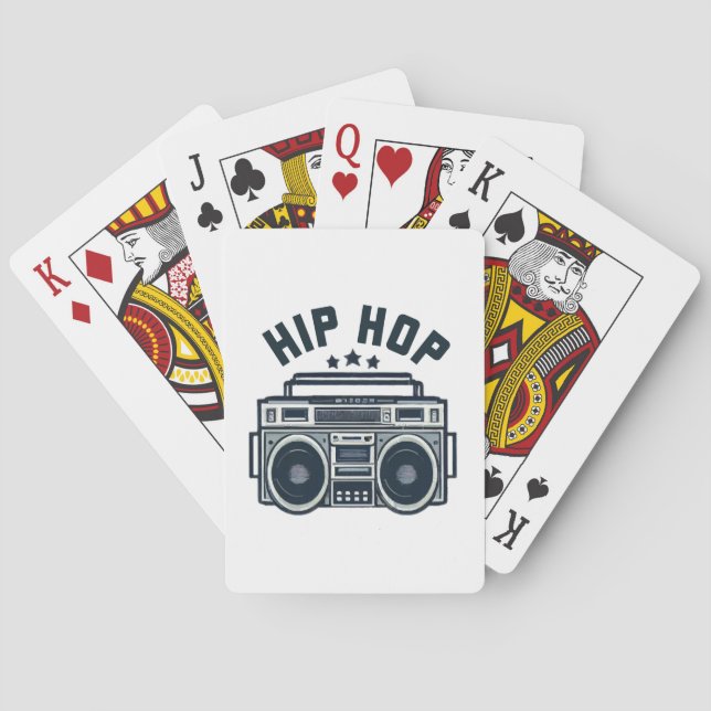 Hip hop playing cards (Back)