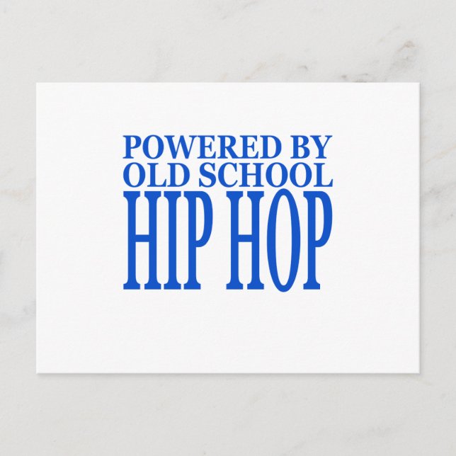 HIP HOP POSTCARD (Front)
