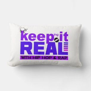 HIP HOP & RAP custom throw pillow