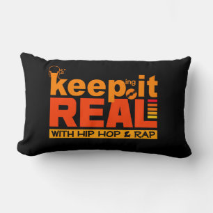 HIP HOP & RAP custom throw pillow