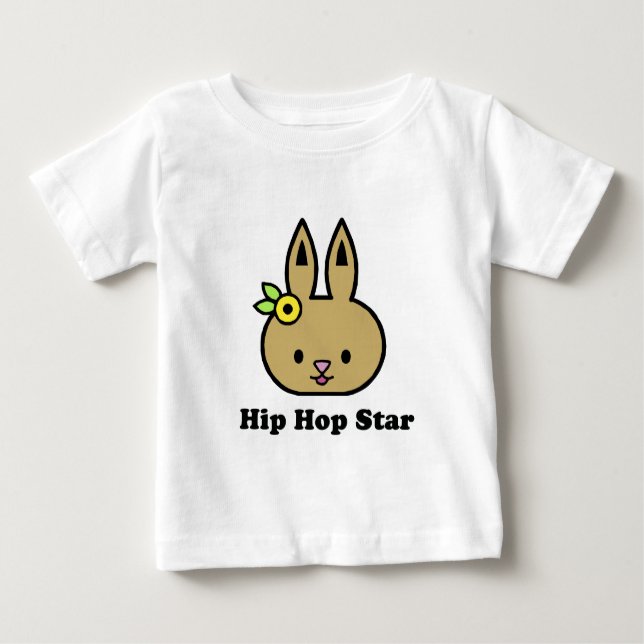 Hip hop star baby t-shirt (Front)