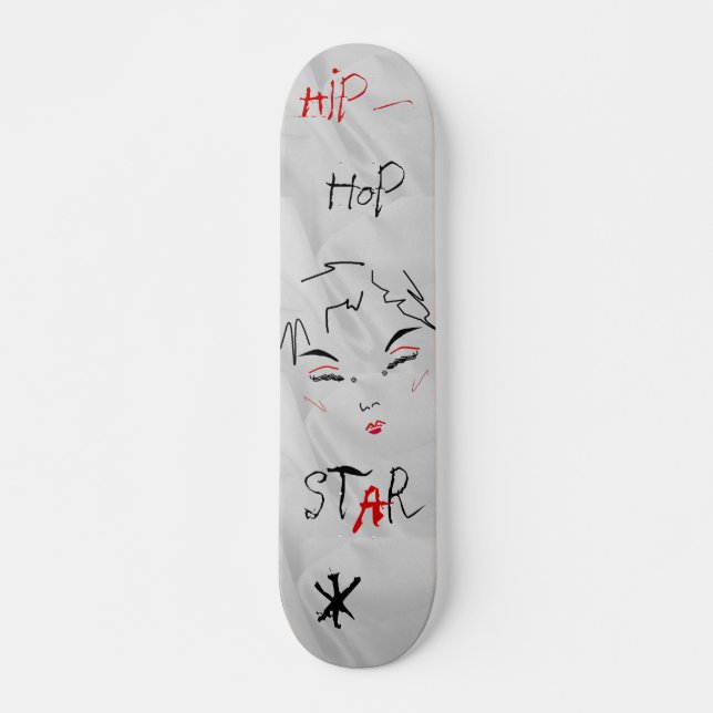 Hip-Hop Star Skateboard (Front)