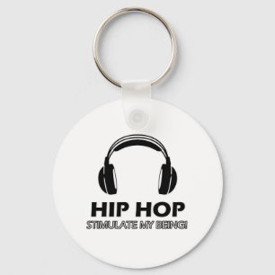 hip hop stimulate me key ring