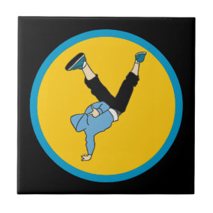 Hip Hop street style modern dancer Ceramic Tile