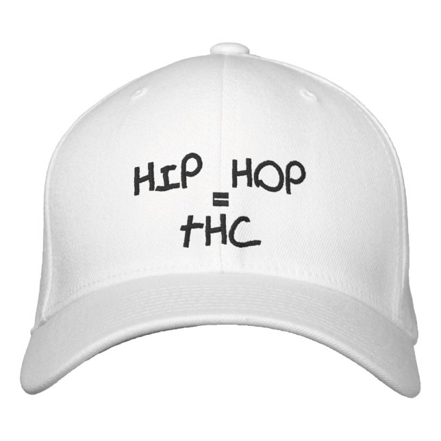 HIP HOP, =, THC EMBROIDERED HAT (Front)