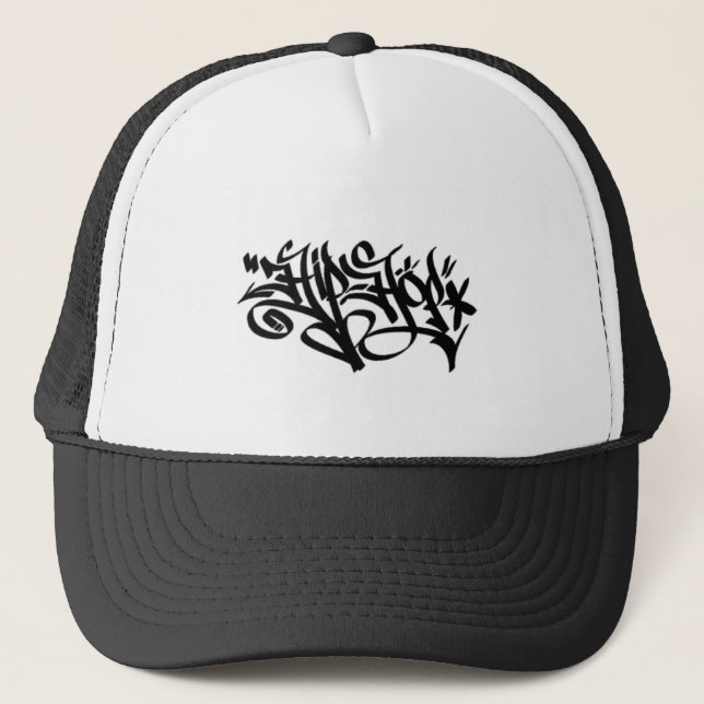 hip-hop trucker hat (Front)