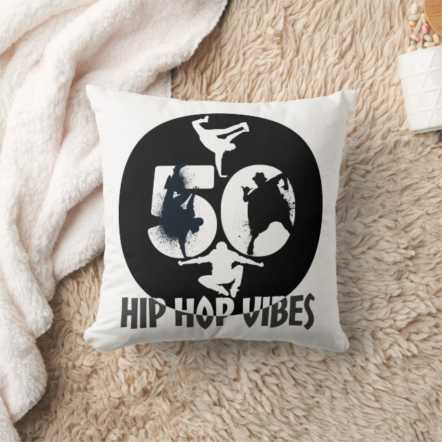 Hip Hop Vibes.w Cushion (Blanket)