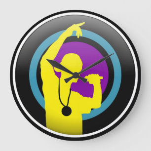 Hip Hop Wall Clock