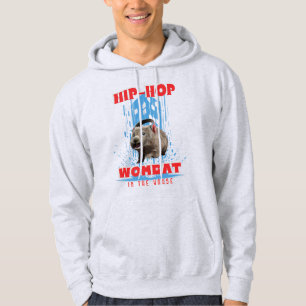 Hip Hop Wombat Funny Music Animal Hoodie