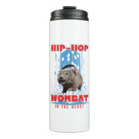 Hip Hop Wombat Funny Music Animal