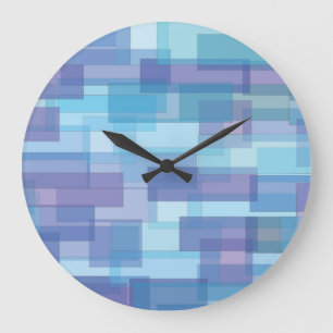 Hip House Blue Clock
