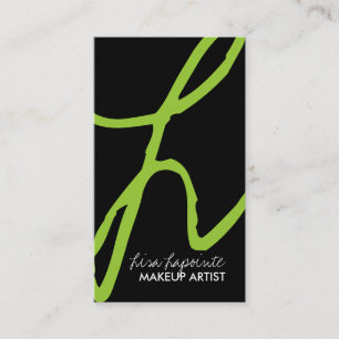 HIp Monogram Business Cards