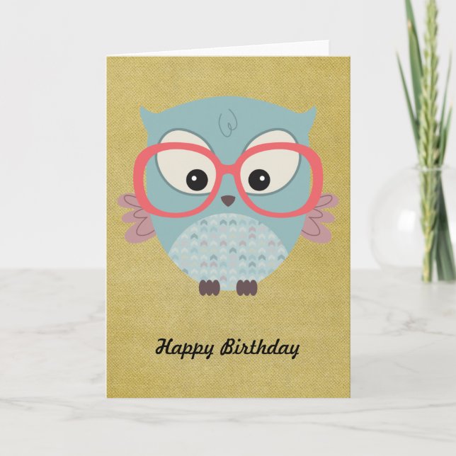 Hip Owl Card (Front)